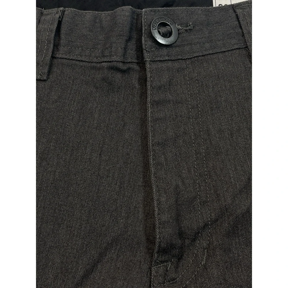 Volcom Gray Stretch Denim Shorts Men's 33 True To This Casual Skate Summer